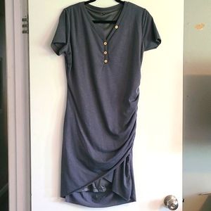 Dark gray dress